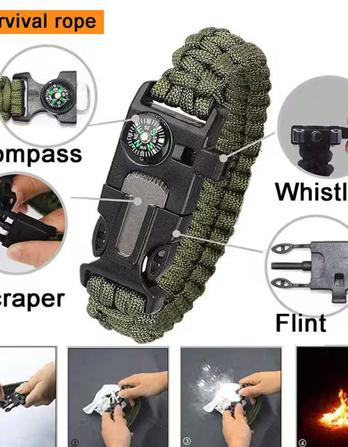 Load image into Gallery viewer, 14 In. 1 Outdoor Emergency Survival Kit for Camping, Hunting, Hiking Survival Gear and Equipment, Camping Accessories
