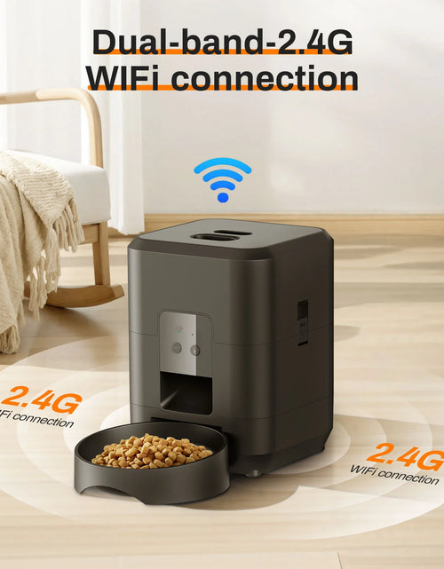 Load image into Gallery viewer, Pet Intelligent Timing Quantitative Remote Automatic Pet Feeder
