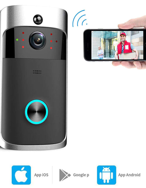 Load image into Gallery viewer, Smart Wireless Wifi Video Doorbell Phone Door Ring Intercom Security Camera Bell
