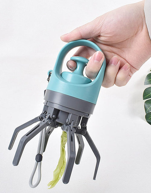 Load image into Gallery viewer, Dog Claw Poop Scooper, Lightweight Portable Poop Scooper with Bag Dispenser Dog Waste Picker Retractable Hanging Strap Pet Waste Scooper for Outdoor Walking
