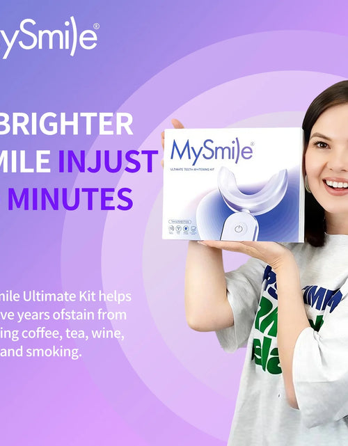 Load image into Gallery viewer, Ultimate Teeth Whitening Kit with 28 LED Light, 4X 3ML 35%CP Teeth Whitening Gel, 1X 4ML Teeth Whitening Pen, 10 Min, Remove 10 Years of Stains
