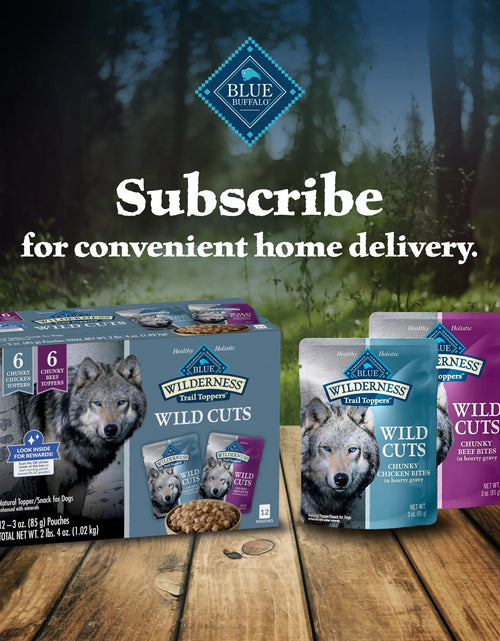 Load image into Gallery viewer, (4 Pack)  Wilderness Wild Cuts Wet Dog Food Toppers, Chicken &amp; Beef, 3-Oz. (12 Count)
