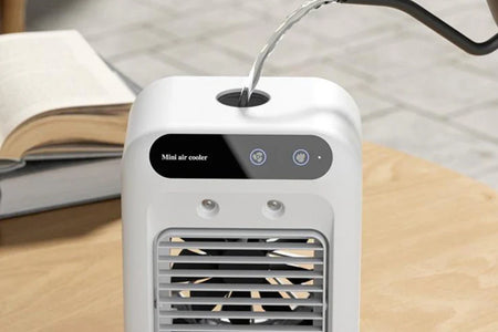 Air Conditioner Air Cooler Fan Water Cooling Fan Air Conditioning for Room Office Portable Air Conditioner Cars
