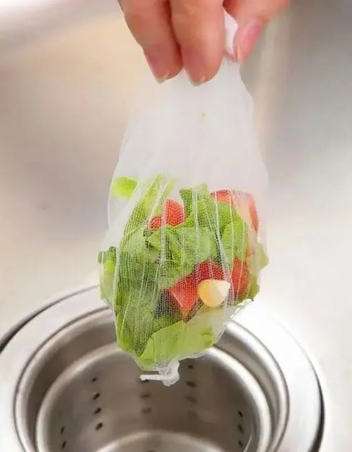 Load image into Gallery viewer, 30/200Pcs Disposable Kitchen Sink Filter Sewer Drain Anti-Blocking Garbage Bag Pool Leak Mesh Bag Mesh Strainer Sink Garbage Net
