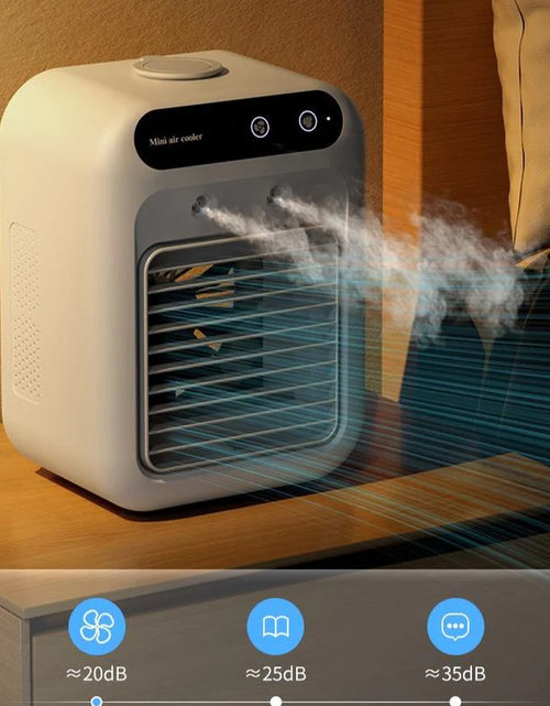 Load image into Gallery viewer, Air Conditioner Air Cooler Fan Water Cooling Fan Air Conditioning for Room Office Portable Air Conditioner Cars
