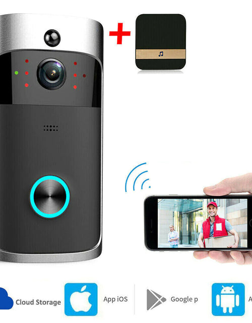 Load image into Gallery viewer, Smart Wireless Wifi Video Doorbell Phone Door Ring Intercom Security Camera Bell
