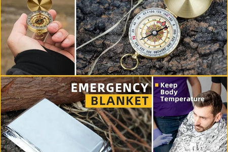 Survival Kits 57 Pcs,Emergency Survival Gear Tools for Outdoor Camping, Hiking,Gifts for Men Dad Husband Teenage Boy