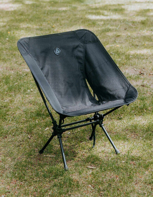 Load image into Gallery viewer, Low Back Ultralight Folding Camping Chairs with Storage Pouch - Khaki
