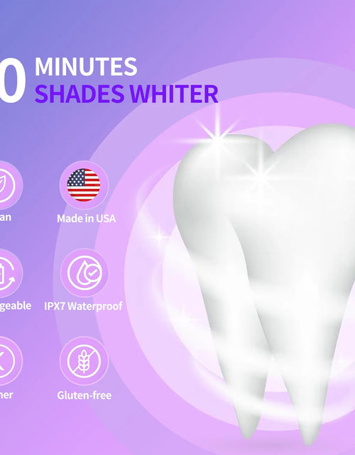 Load image into Gallery viewer, Ultimate Teeth Whitening Kit with 28 LED Light, 4X 3ML 35%CP Teeth Whitening Gel, 1X 4ML Teeth Whitening Pen, 10 Min, Remove 10 Years of Stains
