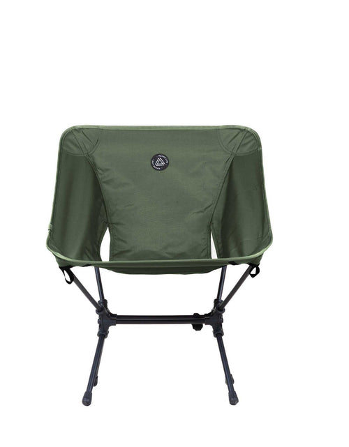 Load image into Gallery viewer, Low Back Ultralight Folding Camping Chairs with Storage Pouch - Khaki
