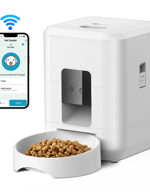 Load image into Gallery viewer, Pet Intelligent Timing Quantitative Remote Automatic Pet Feeder
