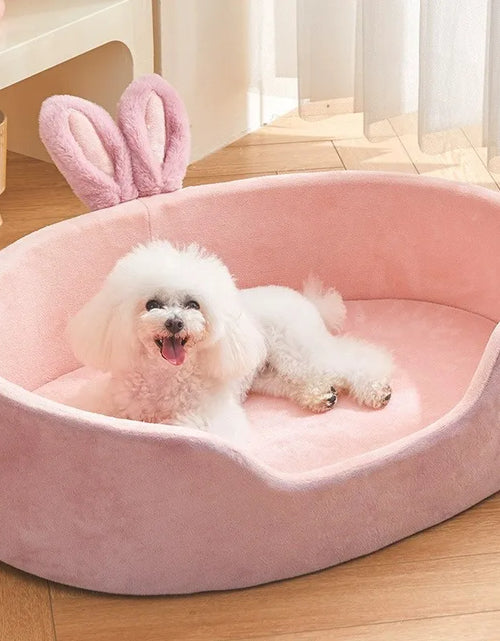 Load image into Gallery viewer, Detachable Pet Bed Pet Bed Detachable Washable Dog Sleeping Bed Soft Comfortable Warm Cat Bed for Four Seasons Soft Pet Bed
