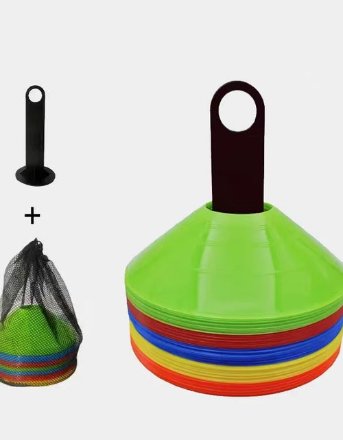 Load image into Gallery viewer, 10/50PCS Soccer Disc Cones Set Soccer Training Pro Agility Discs Dish Sport Space Cones Football Training Equipment Ball Game
