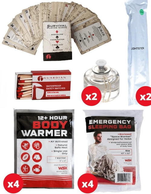Load image into Gallery viewer, WSK Family Power Outage Emergency Survival Kit
