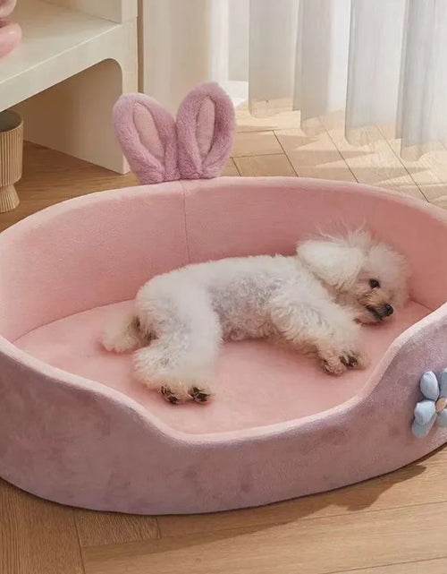 Load image into Gallery viewer, Detachable Pet Bed Pet Bed Detachable Washable Dog Sleeping Bed Soft Comfortable Warm Cat Bed for Four Seasons Soft Pet Bed
