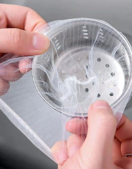Load image into Gallery viewer, 30/200Pcs Disposable Kitchen Sink Filter Sewer Drain Anti-Blocking Garbage Bag Pool Leak Mesh Bag Mesh Strainer Sink Garbage Net
