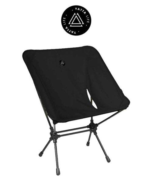 Load image into Gallery viewer, Low Back Ultralight Folding Camping Chairs with Storage Pouch - Khaki
