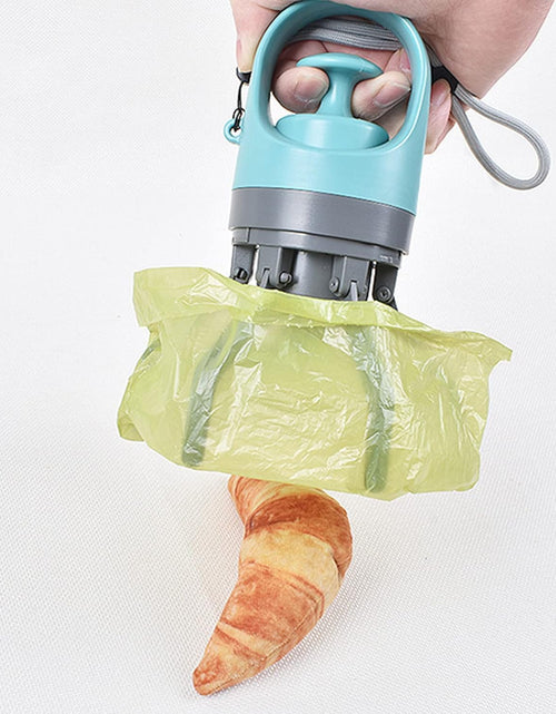 Load image into Gallery viewer, Dog Claw Poop Scooper, Lightweight Portable Poop Scooper with Bag Dispenser Dog Waste Picker Retractable Hanging Strap Pet Waste Scooper for Outdoor Walking
