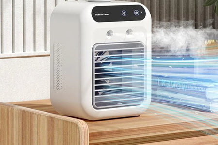 Air Conditioner Air Cooler Fan Water Cooling Fan Air Conditioning for Room Office Portable Air Conditioner Cars