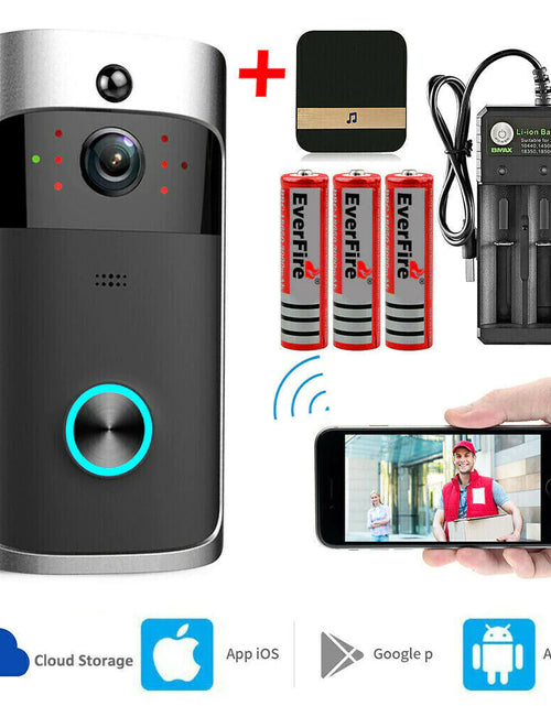 Load image into Gallery viewer, Smart Wireless Wifi Video Doorbell Phone Door Ring Intercom Security Camera Bell
