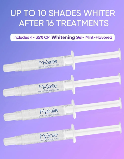 Load image into Gallery viewer, Ultimate Teeth Whitening Kit with 28 LED Light, 4X 3ML 35%CP Teeth Whitening Gel, 1X 4ML Teeth Whitening Pen, 10 Min, Remove 10 Years of Stains
