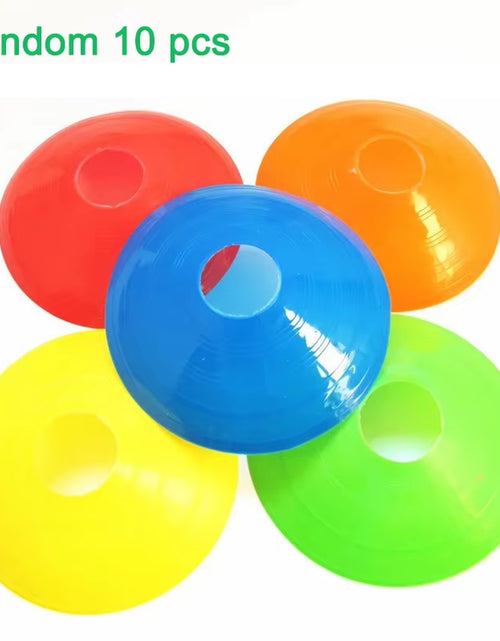 Load image into Gallery viewer, 10/50PCS Soccer Disc Cones Set Soccer Training Pro Agility Discs Dish Sport Space Cones Football Training Equipment Ball Game
