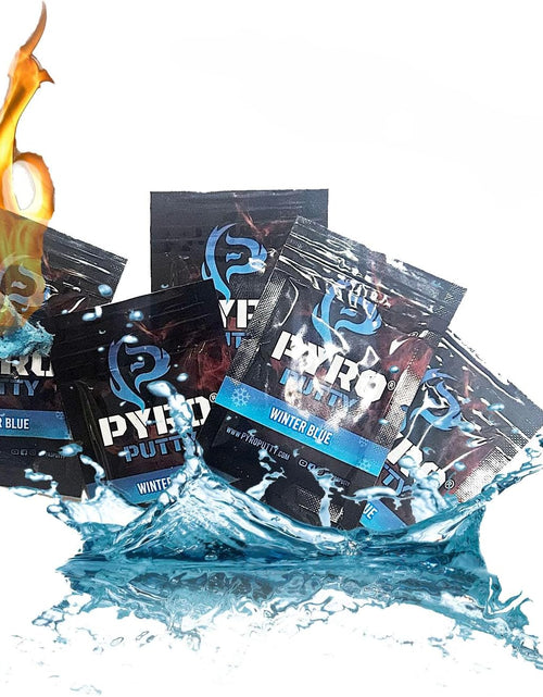 Load image into Gallery viewer, Pyro Putty: Single Use Waterproof Survival Fire Starter, 20 or 50 Ct Foil Packs, Easy Tear, Easy Ignite, Fire Starters for Campfires
